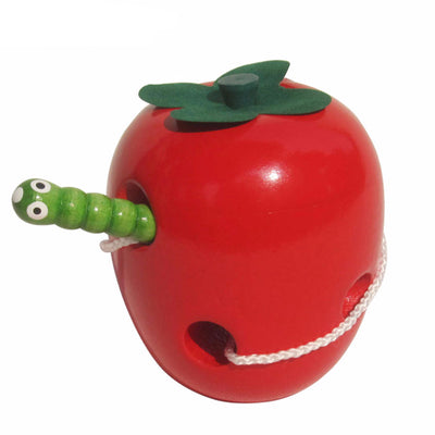The Caterpillar Eats The Apple Wooden Puzzle
