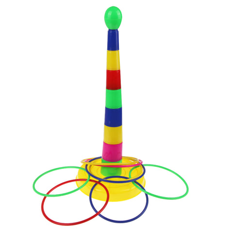 Colorful Hoopla Ring Toss Puzzle Game