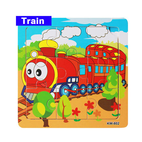 Wooden Jigsaw 3D Puzzle