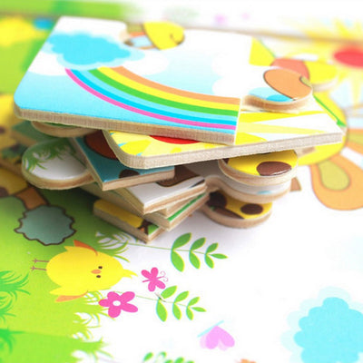 Wooden Jigsaw 3D Puzzle