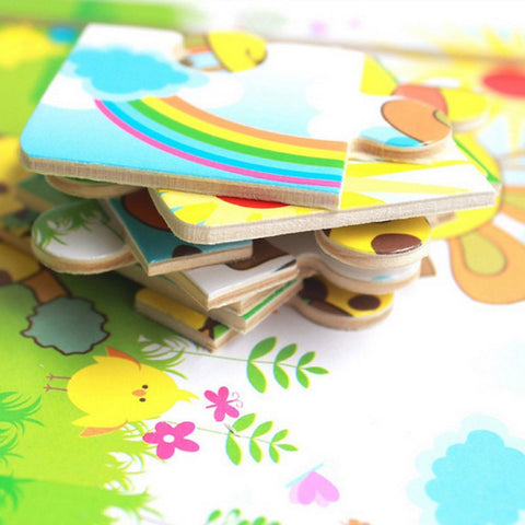 Wooden Jigsaw 3D Puzzle