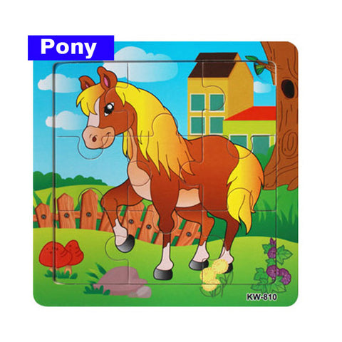 Wooden Jigsaw 3D Puzzle