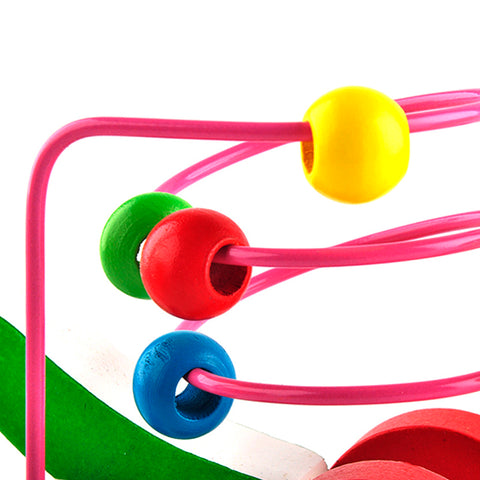 Multicolor Bead Duckling Trailer