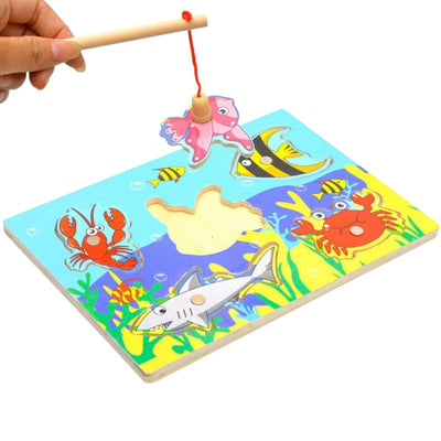 Wooden 3D Fishing Puzzle