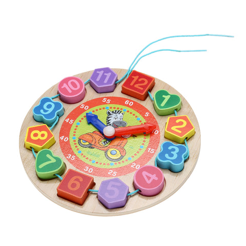 Cognitive Clock Wooden Puzzle