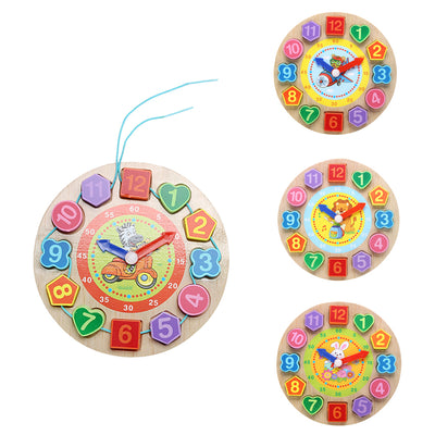 Cognitive Clock Wooden Puzzle