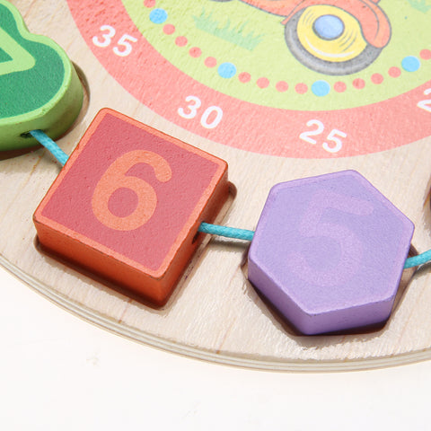 Cognitive Clock Wooden Puzzle