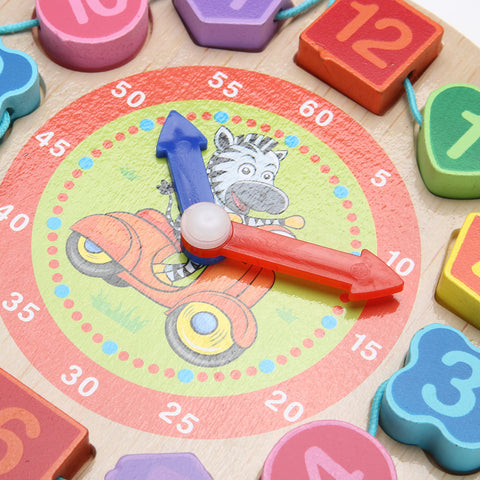 Cognitive Clock Wooden Puzzle