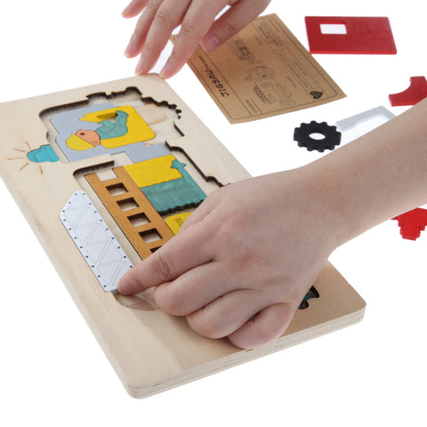 Multilayer Wooden Jigsaw Puzzle