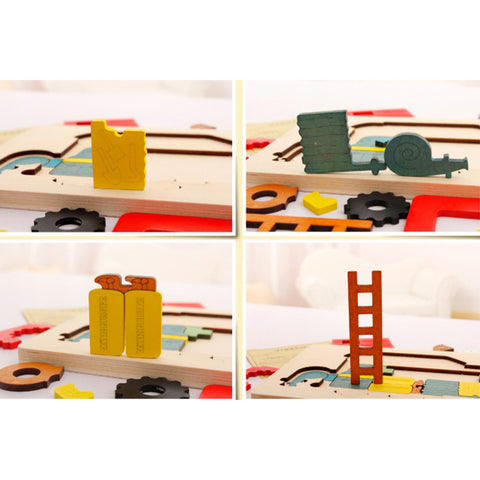 Multilayer Wooden Jigsaw Puzzle