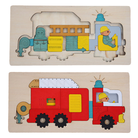 Multilayer Wooden Jigsaw Puzzle