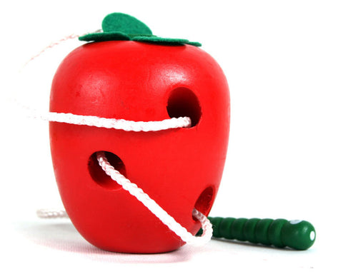 The Caterpillar Eats The Apple Wooden Puzzle