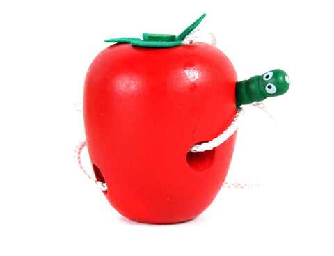 The Caterpillar Eats The Apple Wooden Puzzle