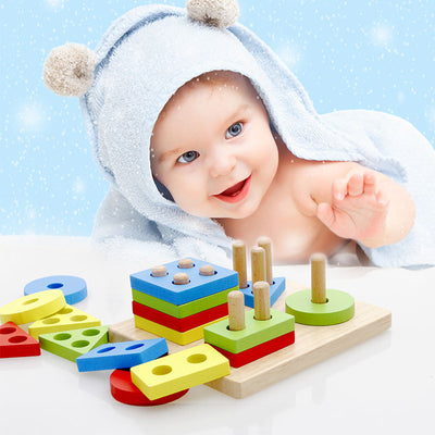 Educational Geometry Shape Learning Puzzle