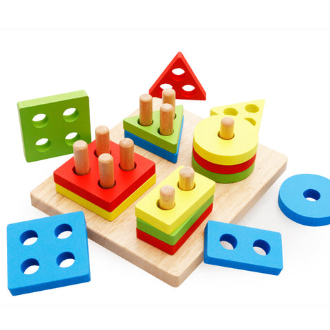 Educational Geometry Shape Learning Puzzle