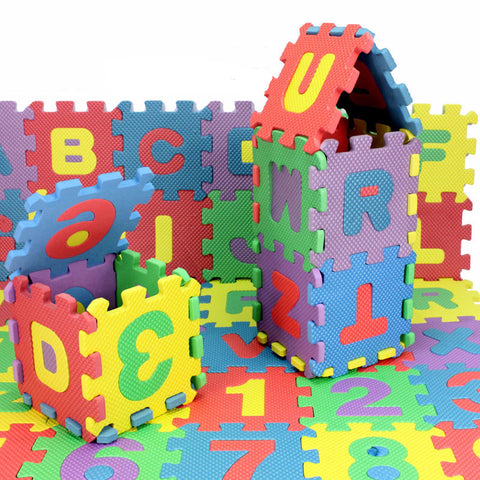 Alphabet/Numerals Soft Mat Puzzle