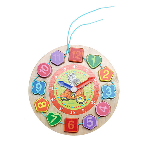 Cognitive Clock Wooden Puzzle