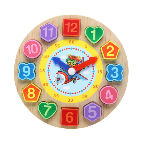 Cognitive Clock Wooden Puzzle