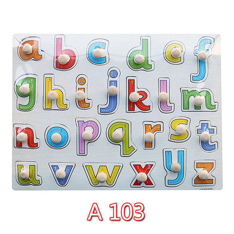 Educational Hand Grasp Wooden Puzzle