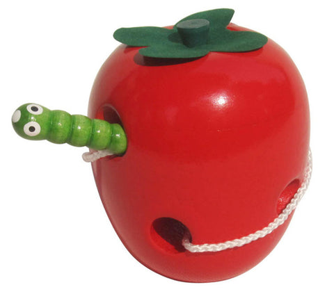 The Caterpillar Eats The Apple Wooden Puzzle