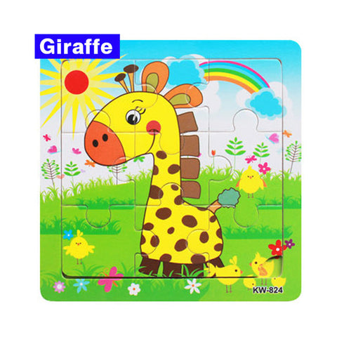 Wooden Jigsaw 3D Puzzle